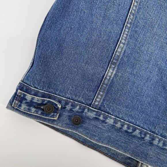 Vintage 70s Levi’s Jacket 70506 0216 Blue Denim Trucker Size 42 Made In Canada - Picture 6 of 12